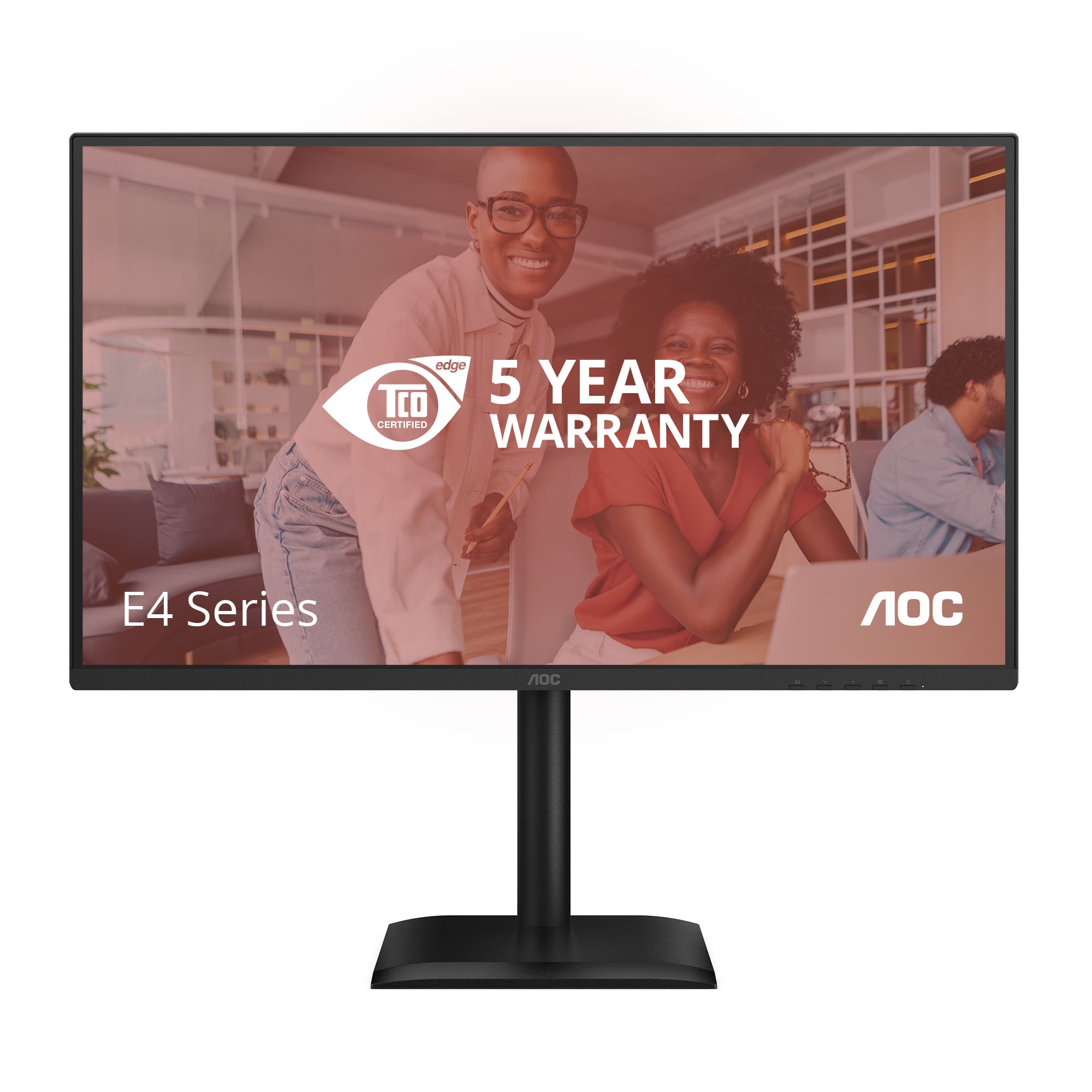 AOC 27E4CV Monitor PC 68,6 cm (27") 1920 x 1080 Pixel Full HD LED Nero GARANZIA ITALIA