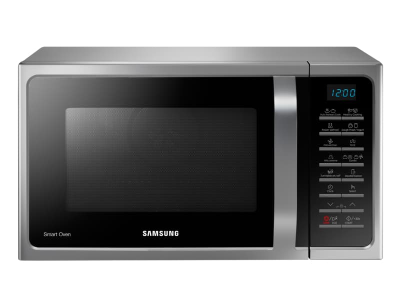 Samsung MC28H5015AS forno a microonde Nero, Argento Microonde combinato Superficie piana 28 L 900 W GARANZIA ITALIA