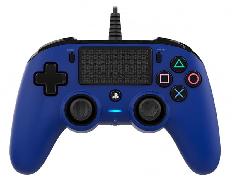 NACON PS4OFCPADBLUE periferica di gioco Blu USB Gamepad Analogico/Digitale PC, PlayStation 4 GARANZIA ITALIA