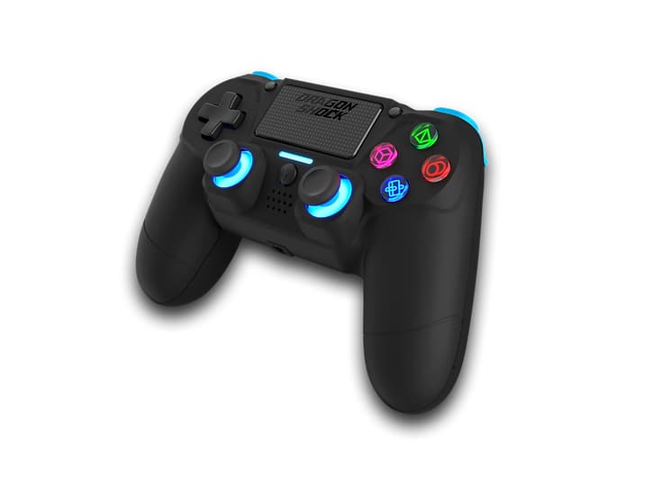 Dragonshock DSCPS4-BK periferica di gioco Nero Bluetooth Gamepad Analogico/Digitale PlayStation 4 GARANZIA ITALIA