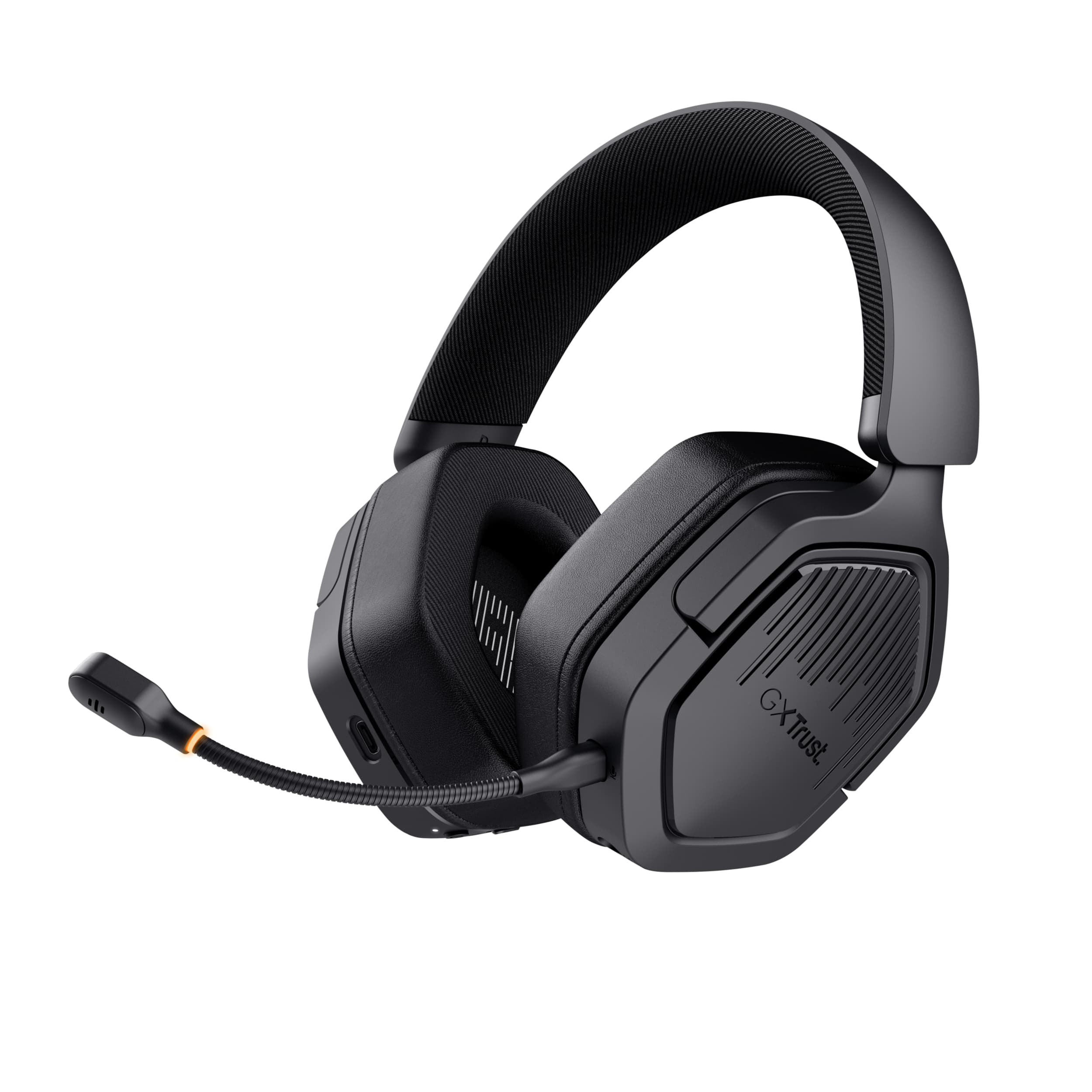 Trust GXT 493 Carus Auricolare Con cavo e senza cavo A Padiglione, Casco Gaming USB Type-C / USB Type-A Bluetooth Nero GARANZIA ITALIA