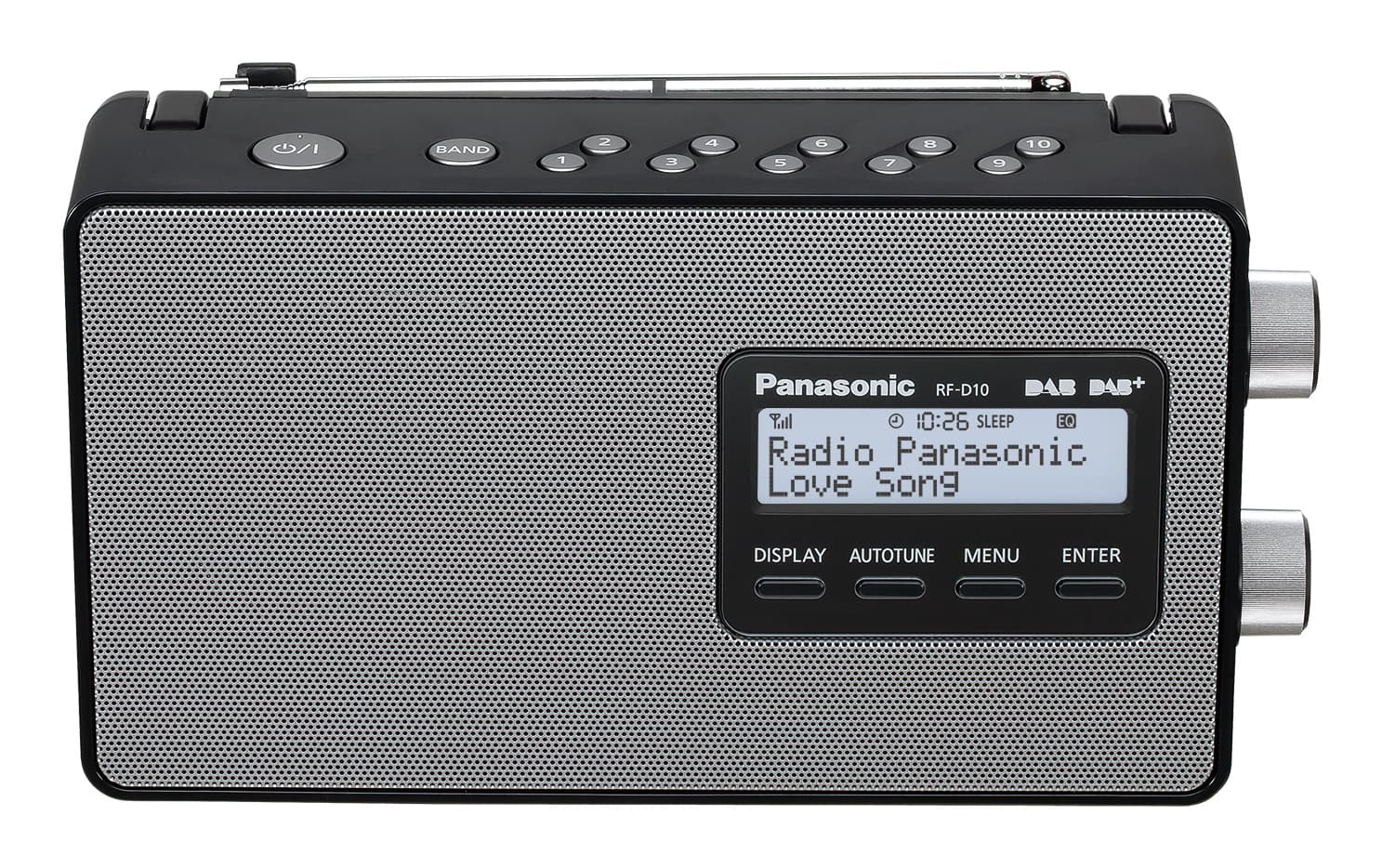 Panasonic Radio Portatile FM/DAB+, Batteria/Corrente RF-D10 GARANZIA ITALIA