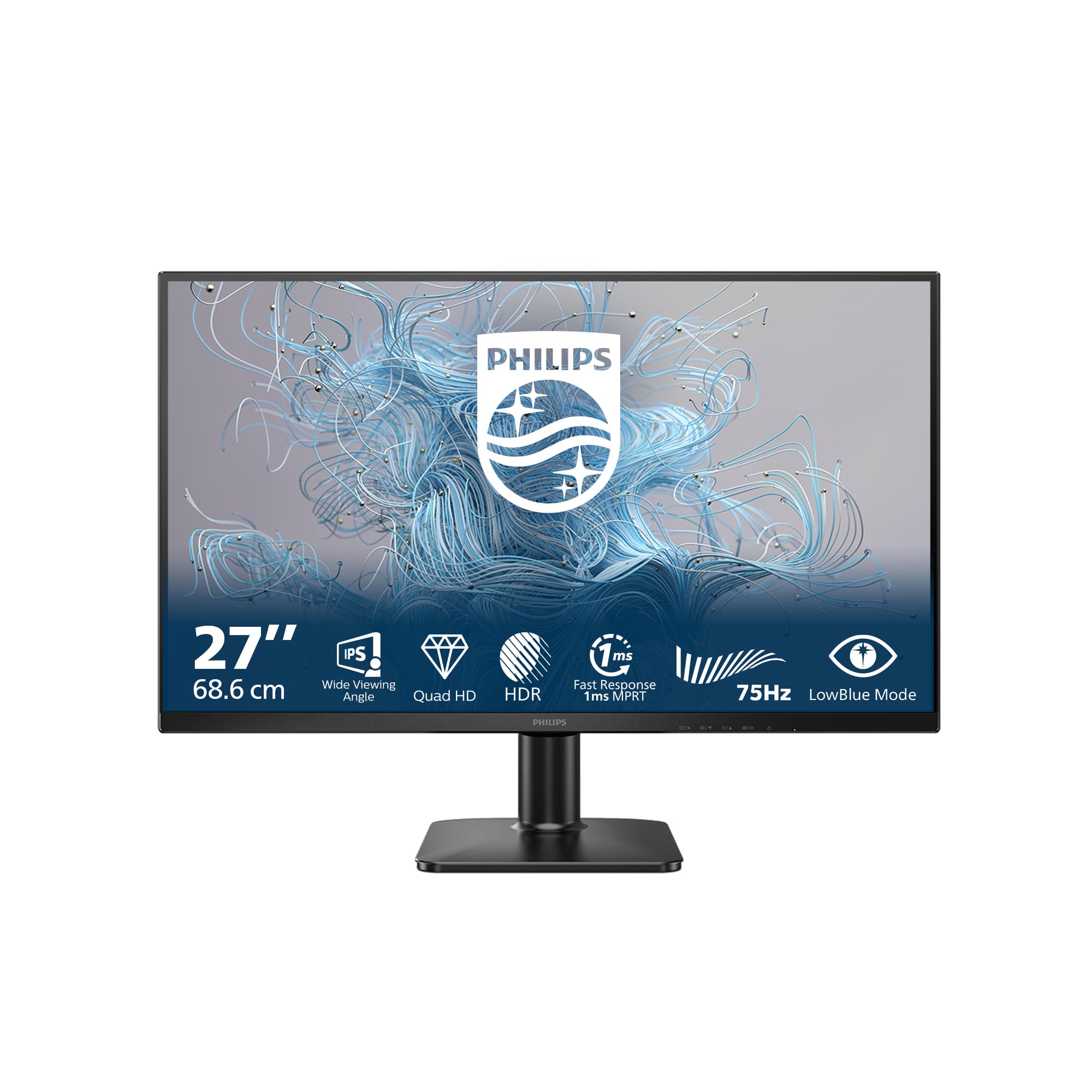 Philips Serie 1000 27E2N1500L/00 Monitor PC 68,6 cm (27") 2560 x 1440 Pixel Quad HD LED Nero GARANZIA ITALIA