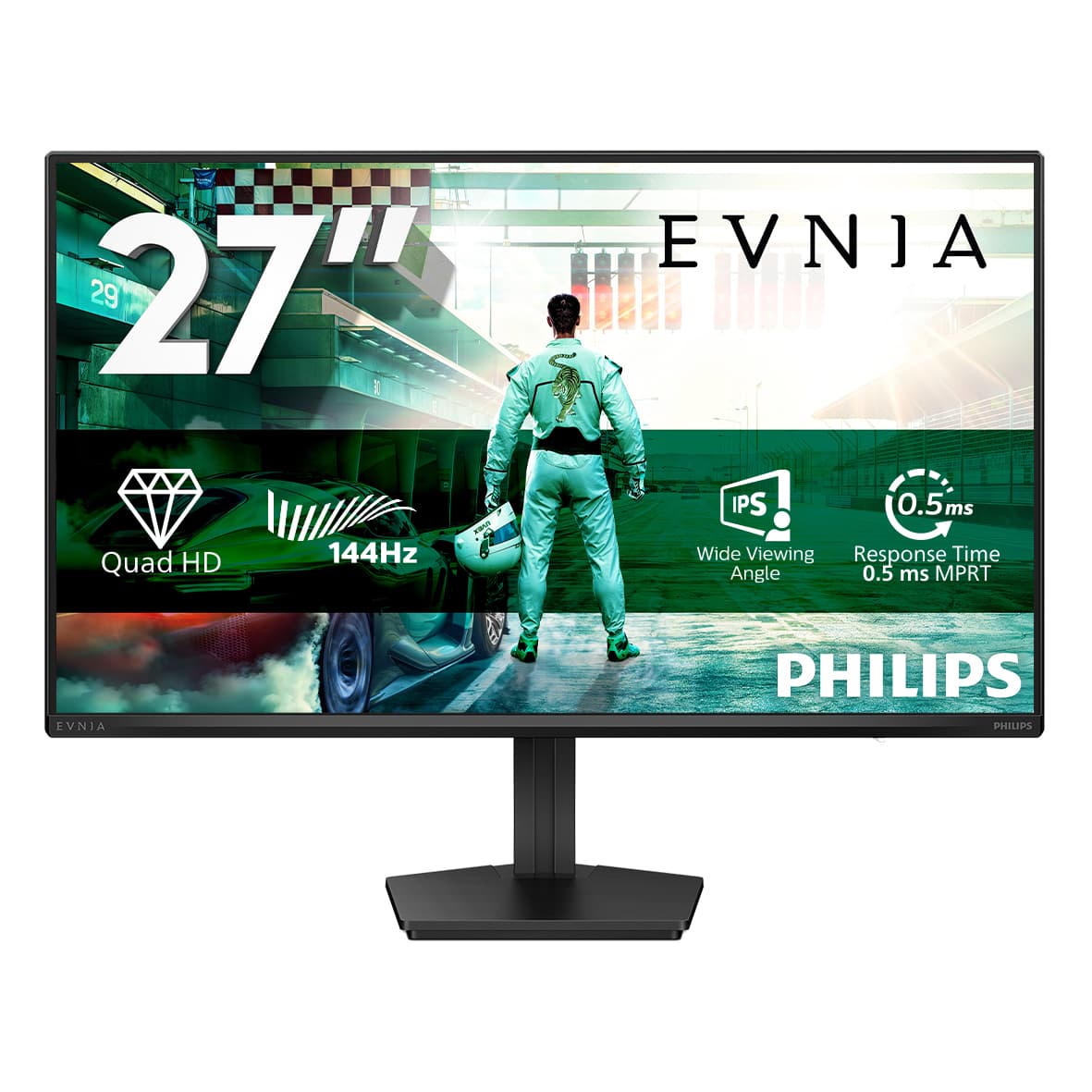 Philips Evnia 3000 27M2N3500NF/00 Monitor PC 68,6 cm (27") 2560 x 1440 Pixel Quad HD LCD Nero GARANZIA ITALIA