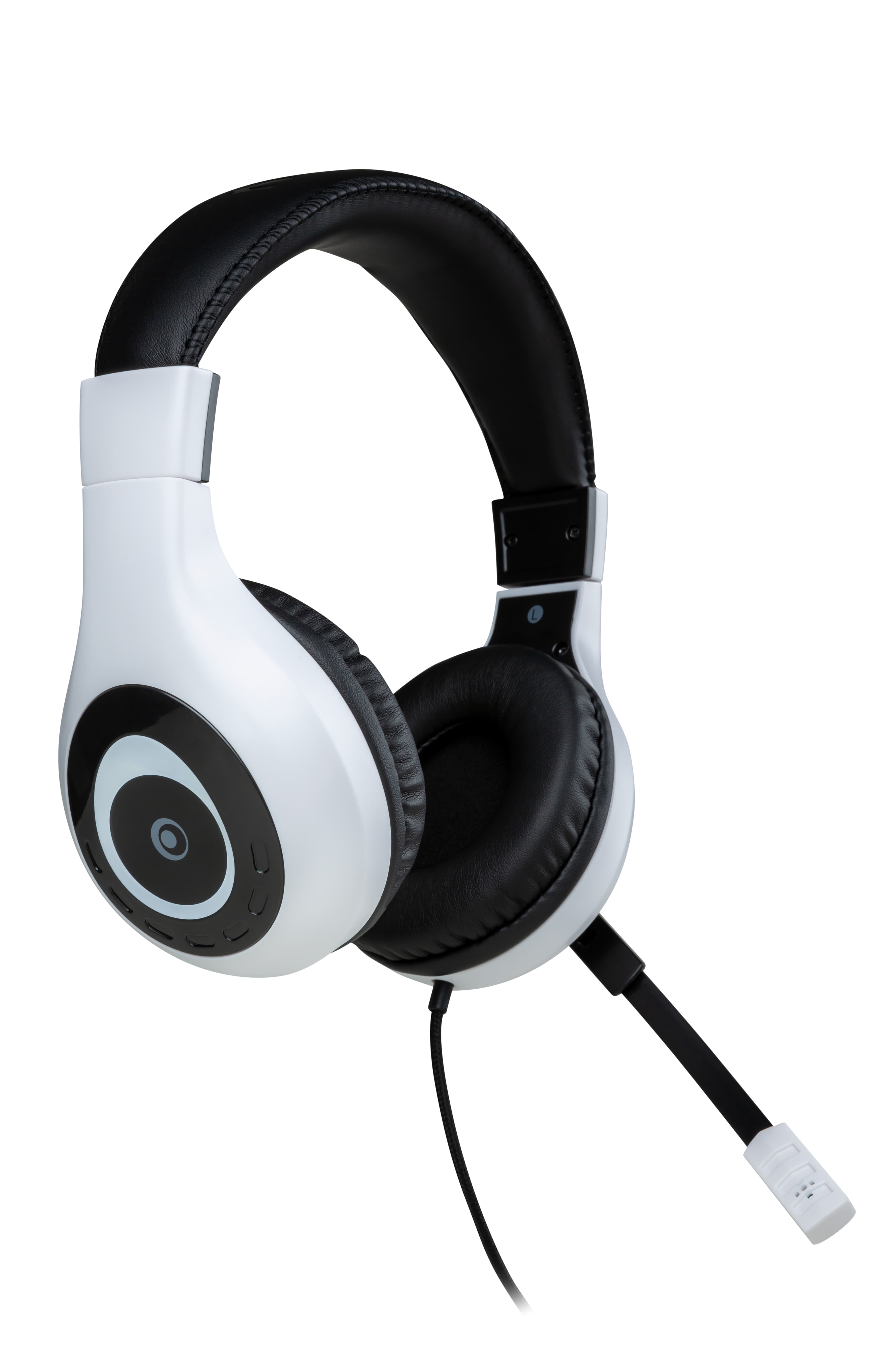 Bigben Interactive Wired Stereo Gaming Headset V1 Cuffie Cablato A Padiglione Nero, Bianco GARANZIA ITALIA