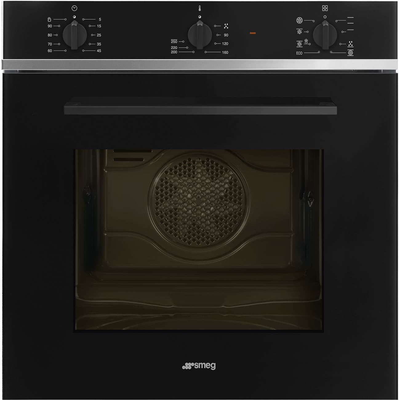 Smeg Cucina SF64M3TB forno 70 L 3000 W Nero GARANZIA ITALIA