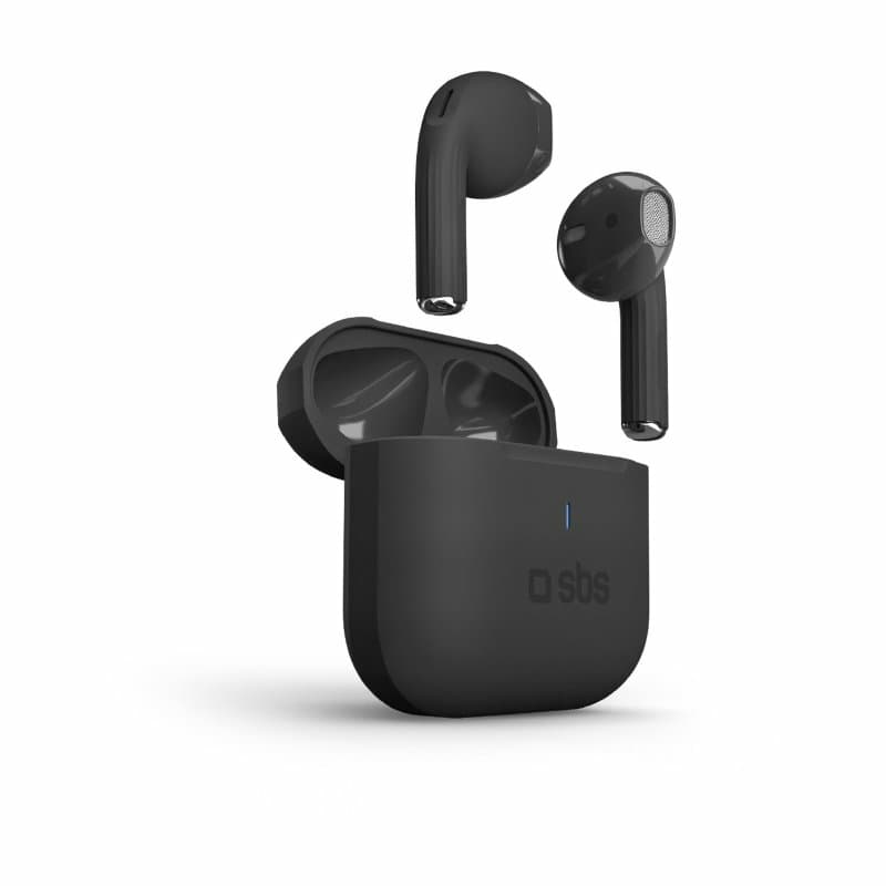 SBS Air Kab Auricolare True Wireless Stereo (TWS) In-ear Musica e Chiamate Nero GARANZIA ITALIA