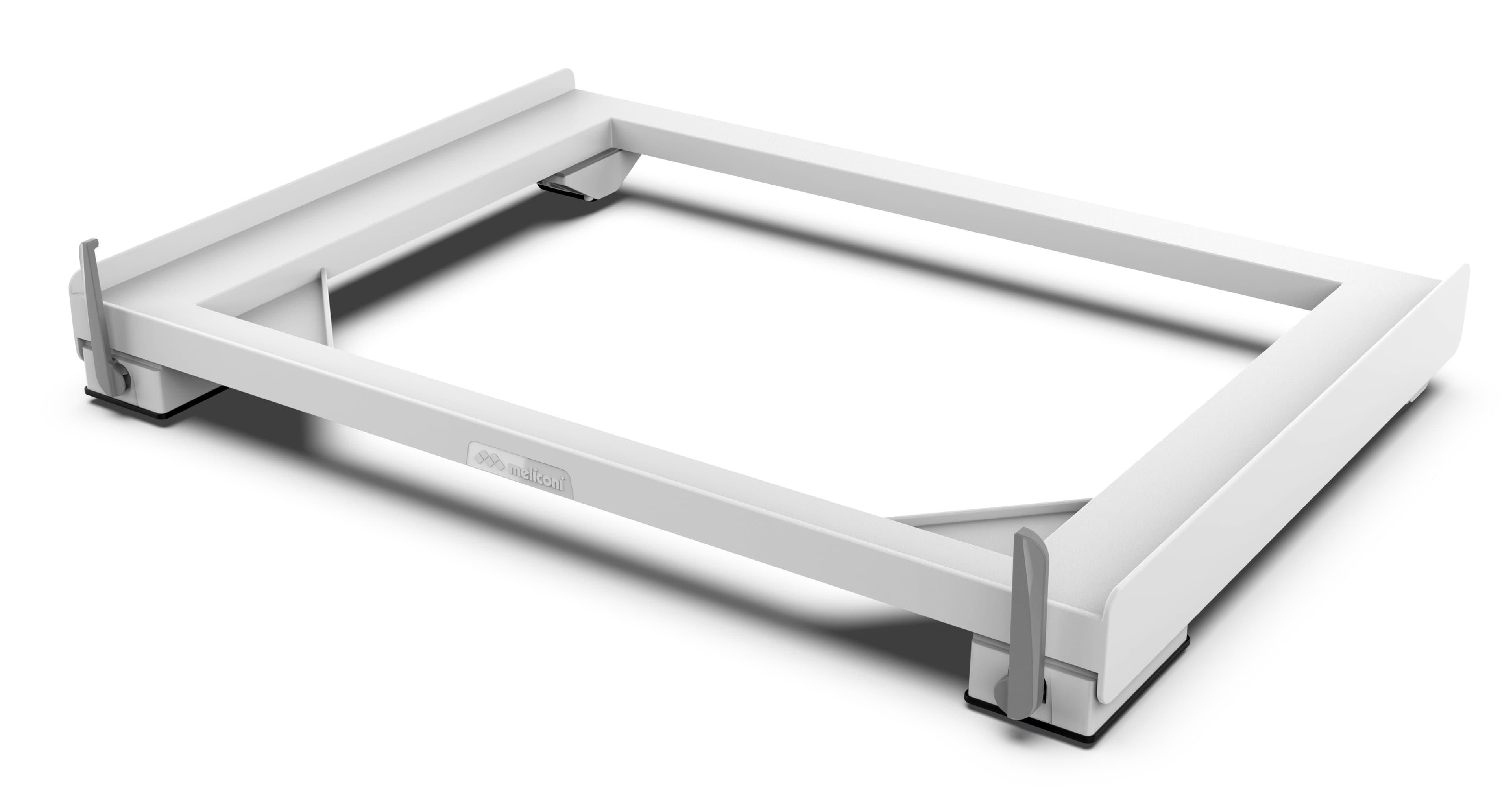 Meliconi Base Move Slim accessorio per lavatrice Slim - Base con ruote e freni antivibrazione GARANZIA ITALIA