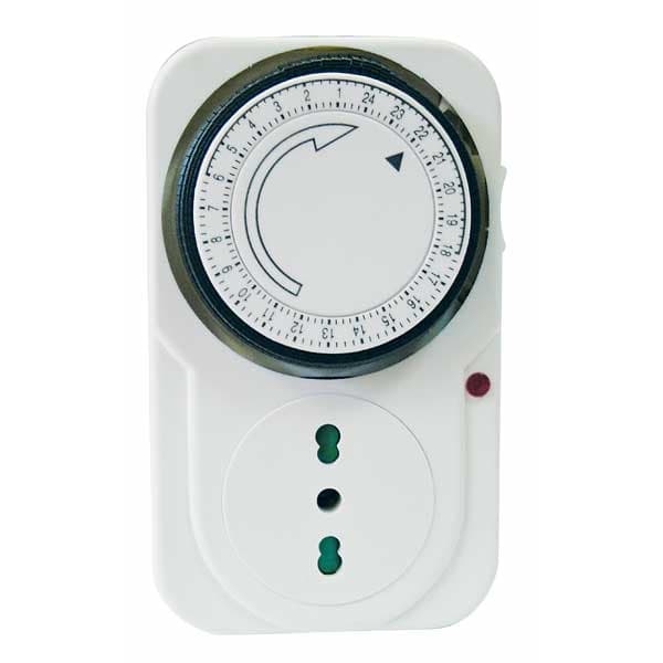 Life Electronics 38.1040105 timer elettrico Bianco Timer quotidiano GARANZIA ITALIA