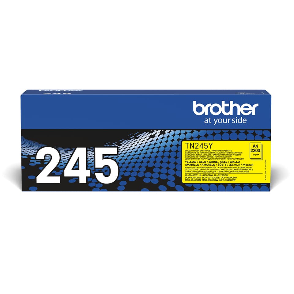 Brother TN-245Y cartuccia toner 1 pz Originale Giallo GARANZIA ITALIA