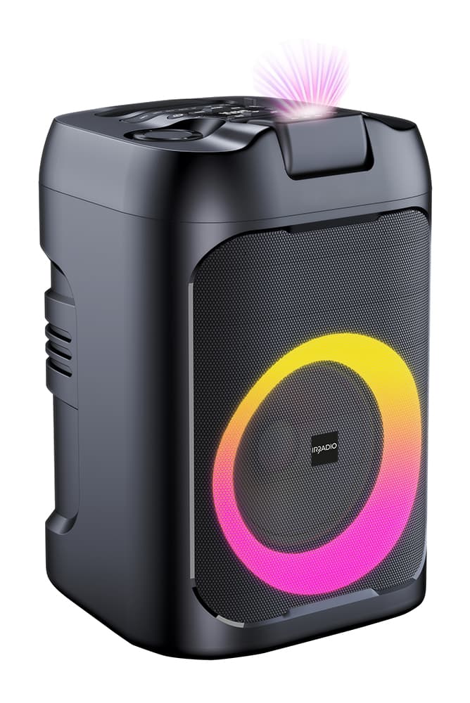 Irradio IR-PS60 STARLIGHT Altoparlante da festa Nero 60 W GARANZIA ITALIA