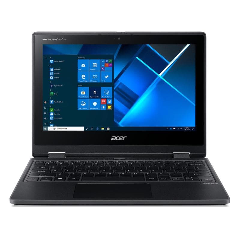 Acer travelmate b311 11.6 touch screen celeron n4020 1.1ghz ram 4gb-emmc 64gb-win 10 edu black (nx.vn2et.006)
