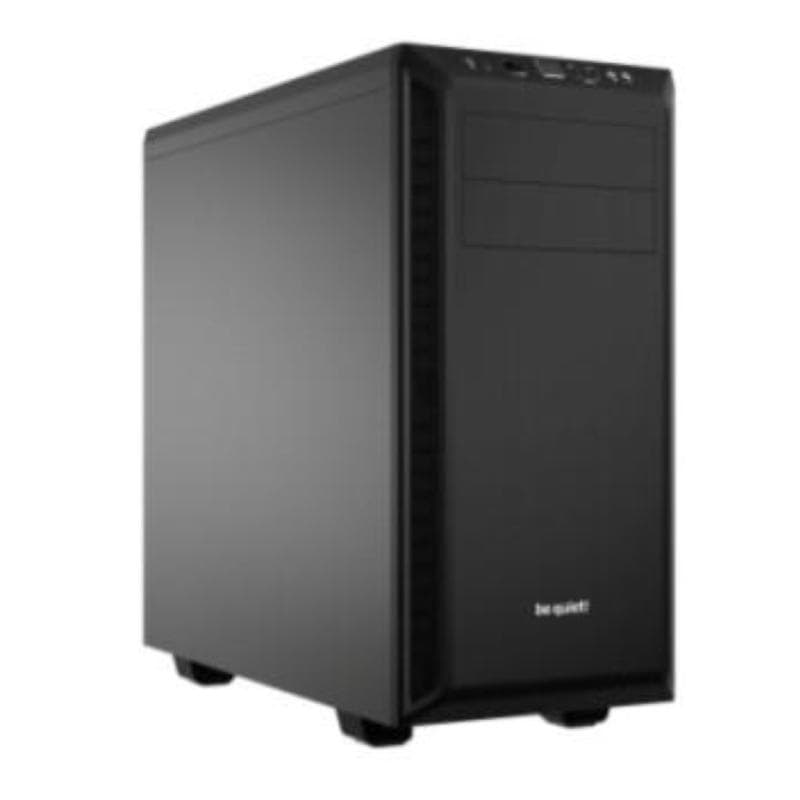 Be quiet! bg021 case atx pure base 600 7 hdd slot 2xusb 3.0 1xaudio midi-tower nero