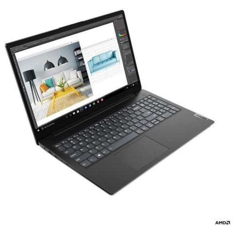 Lenovo v15 gen 2 alc 15.6 amd ryzen 7 5700u 1.8ghz ram 8gb-ssd 512gb m.2 nvme-win 10 prof black (82kd0009ix)