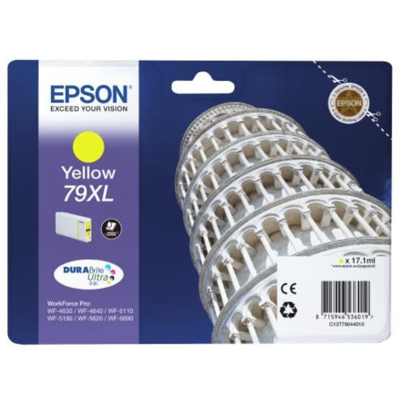 Epson tanica giallo 79xl torre di pisa