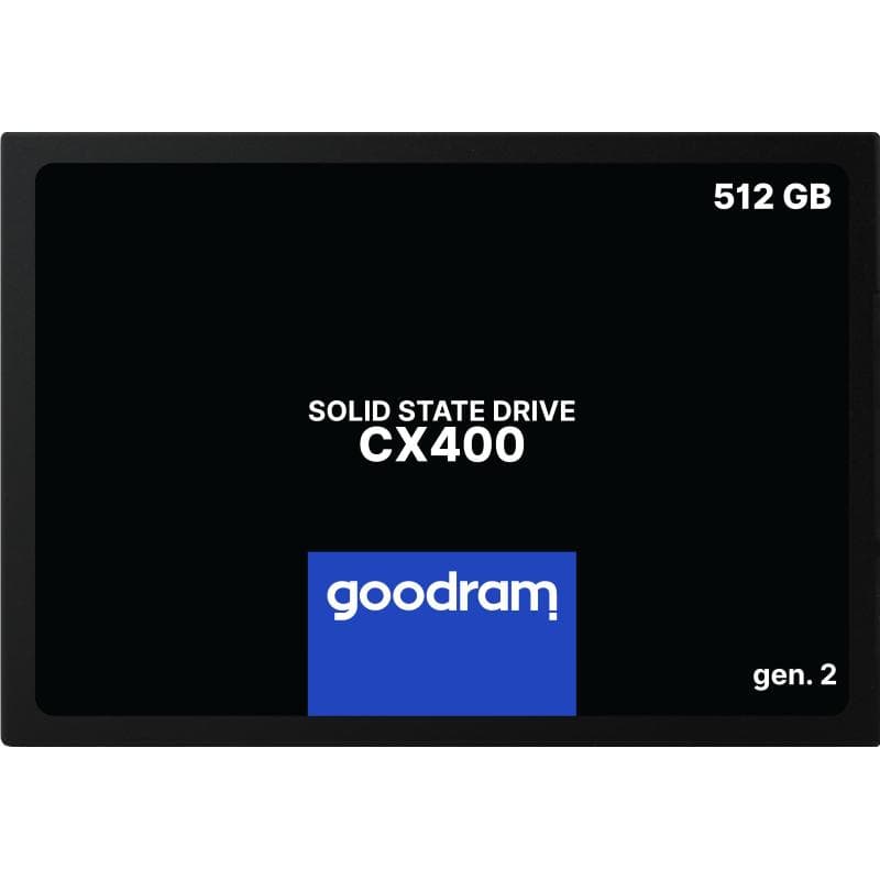 Goodram cx400 gen2 ssd 512gb sata iii 2,5 3d tlc nand