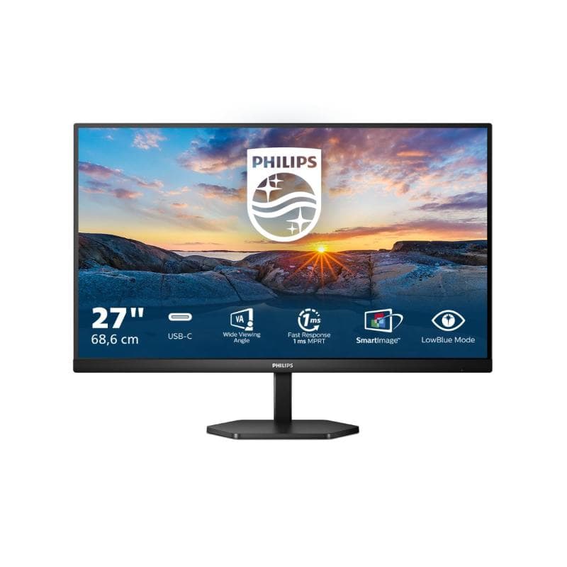Philips monitor 27`` led ips 3000 series 27e1n3300a - 00 1920x1080 full hd tempo di risposta 4 ms