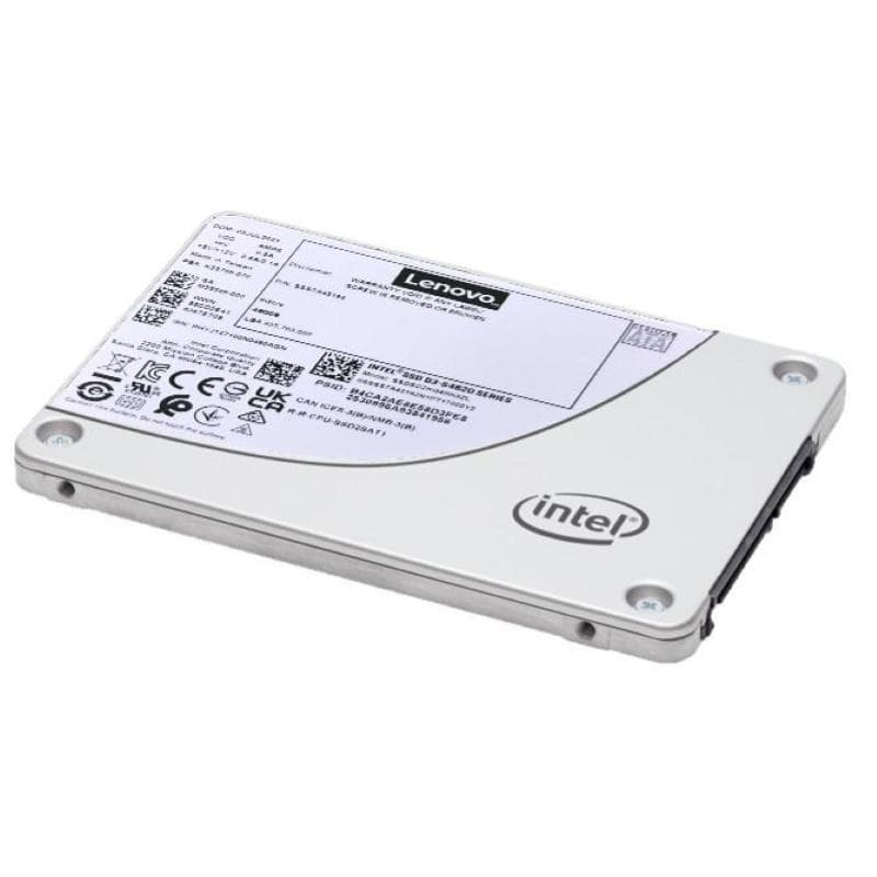 Lenovo thinksystem s4620 ssd 480gb 2.5 sata iii 3d tlc nand 6gb/s velocita di lettura 550 mb/s velocita di scrittura 500 mb/s