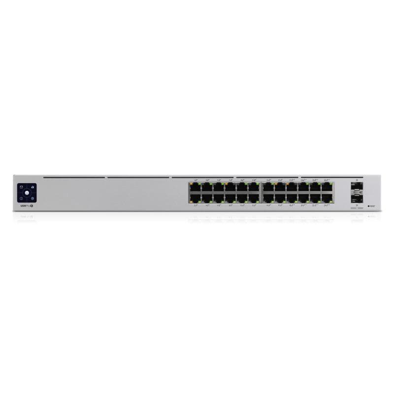 Ubiquiti unifi pro usw-pro-24-poe-eu switch gestito l3 24 porte poe gigabit 16 x poe+ 8 x poe++ 2 x sfp+ 10g