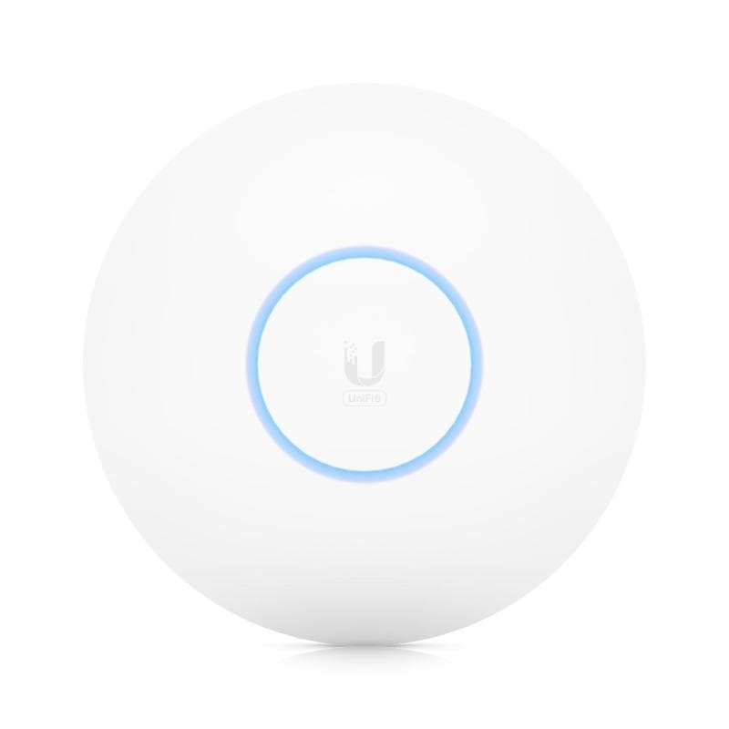Ubiquiti u6-pro access point wi-fi 6 dual band poe 5.3 gbps aggregate throughput rate bianco