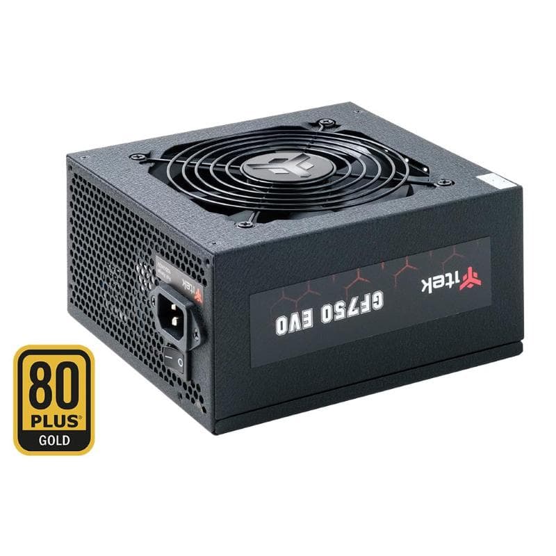 Itek gf750 alimentatore per computer 750w 24-pin atx atx nero