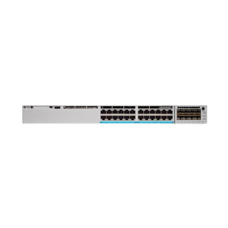 Cisco c9300-24p-e switch di rete gestito l2/l3 24 porte lan rj-45 10/100/1000 mbps poe colore grigio
