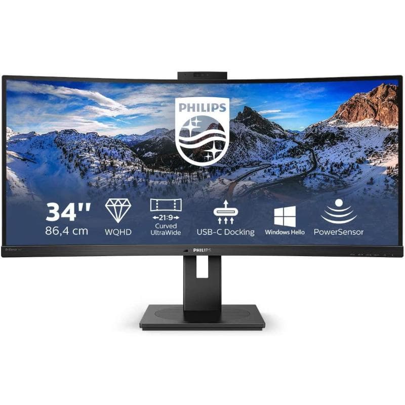 Philips 5000 series 34b1u5600ch-00 led display 34`` 3440x1440 pixel wide quad hd lcd nero