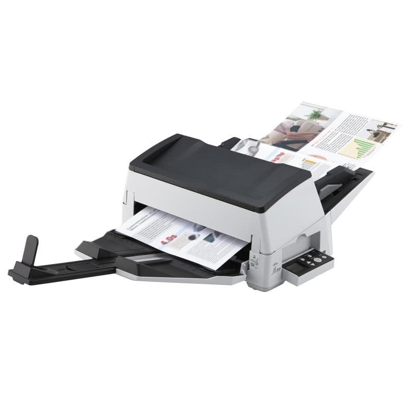 Scanner fujitsu fi-7600 a3 80ppm/160ipm adf duplex - paperstream ip e capture, scansnap manager, 2d barcode mod-12 mths warranty