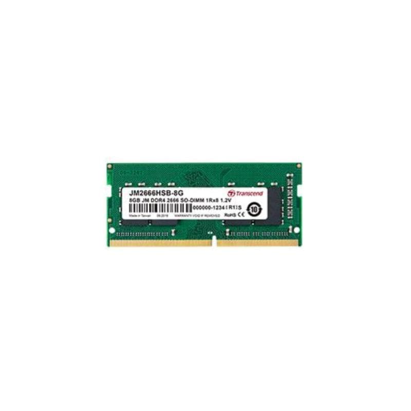 Transcend jm2666hse-32g memoria ram 32gb 2.666mhz tipologia so-dimm tecnologia ddr4