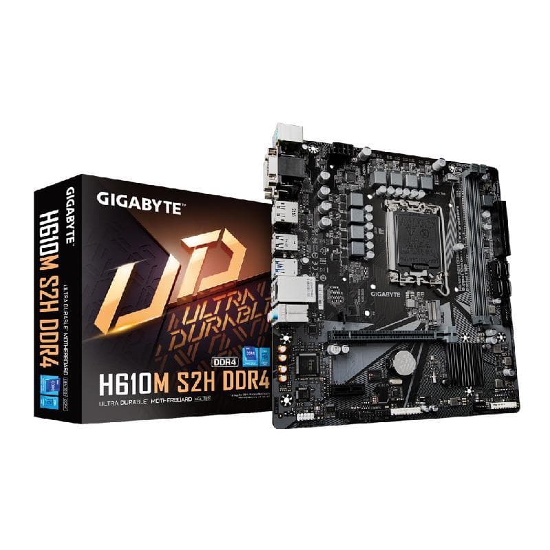 Gigabyte h610m s2h ddr4 scheda madre intel h610 express lga 1700 micro atx
