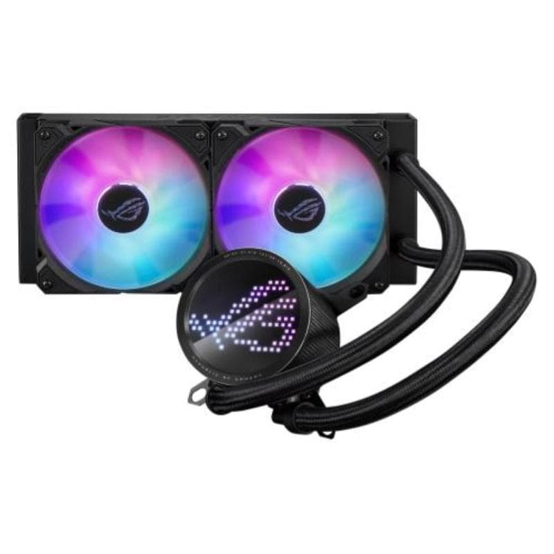 Asus rog ryuo iii 240 argb processore kit di raffreddamento a liquido 12cm nero