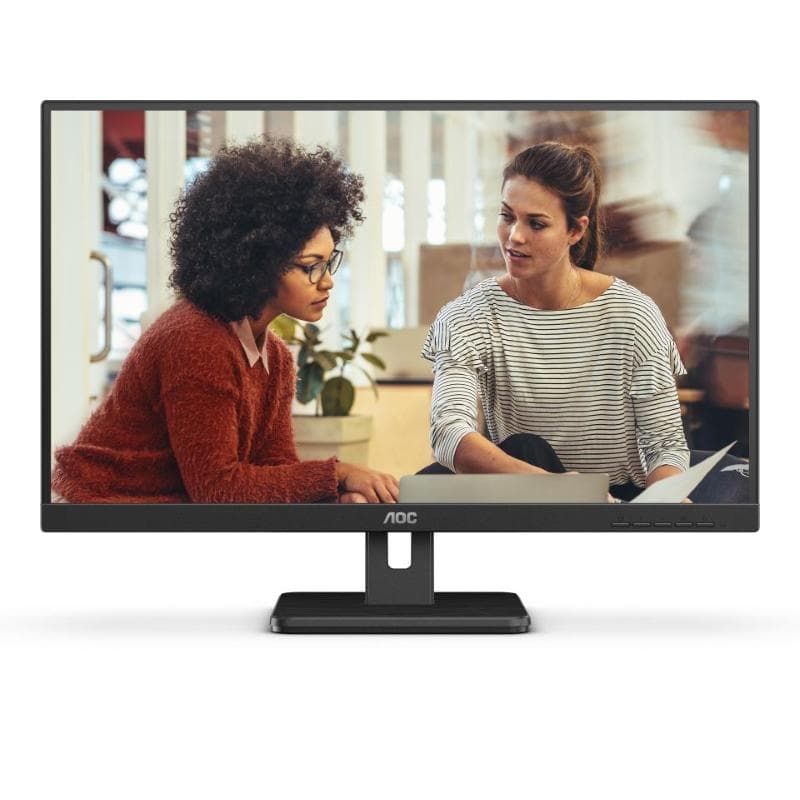 Aoc 24e3um 23.8 led full hd 16:9 75hz 4ms low blue 3 sided frameless hub usb vga hdmi displayport altoparlanti incorporati nero