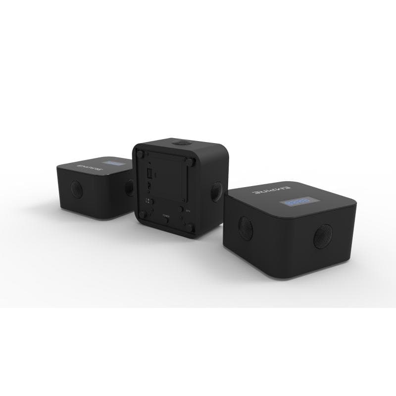 Empire av.mic4 sistema wireless radiomicrofono da tavolo per conferenze con 4 testine microfoniche disposte sui 4 lati