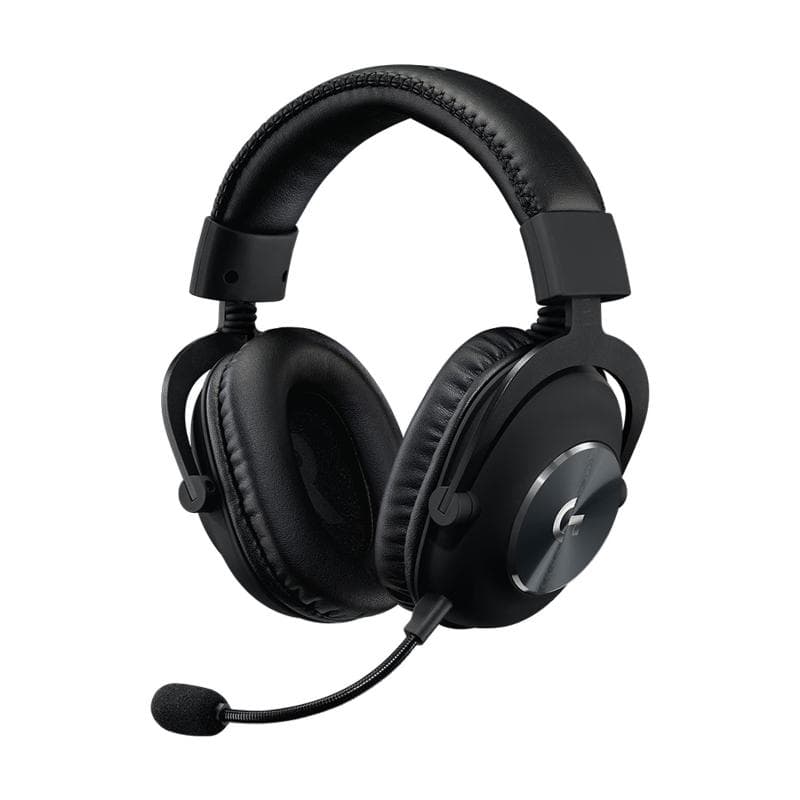 Logitech g pro x cuffia con microfono per gaming di seconda generazione, con blue voice, dts headphone:x 7.1 e driver pro-g da 50 mm per pc, ps4, switch, xbox one, vr, nero