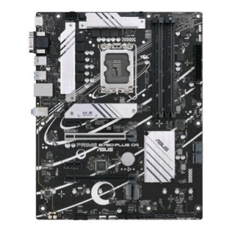 Asus tuf gaming b760-plus wifi scheda madre intel b760 lga 1700 atx ddr5 pcie 5.0 3 slot m.2 wifi 6e usb 3.2 gen 2 type-c nero