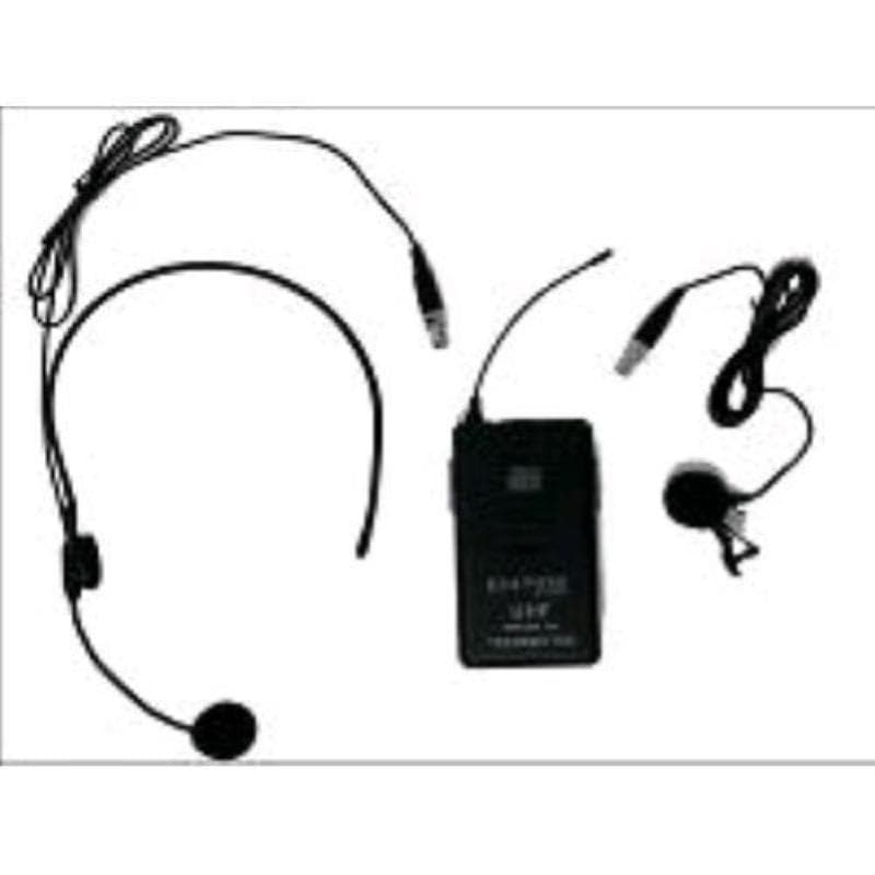 Empire neck radiomicrofono wireless uhf autoconfigurante con cuffie ad archetto