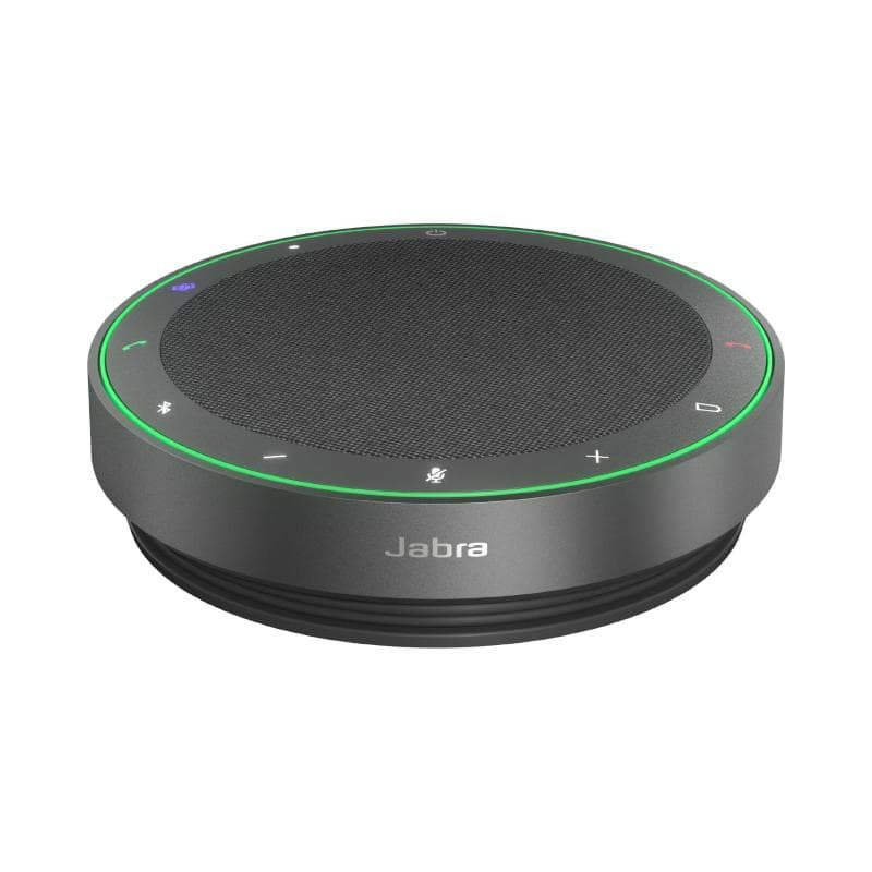 Jabra speak2 75 ms vivavoce universale bluetooth 5.2 usb-c usb-a microfono integrato grigio scuro