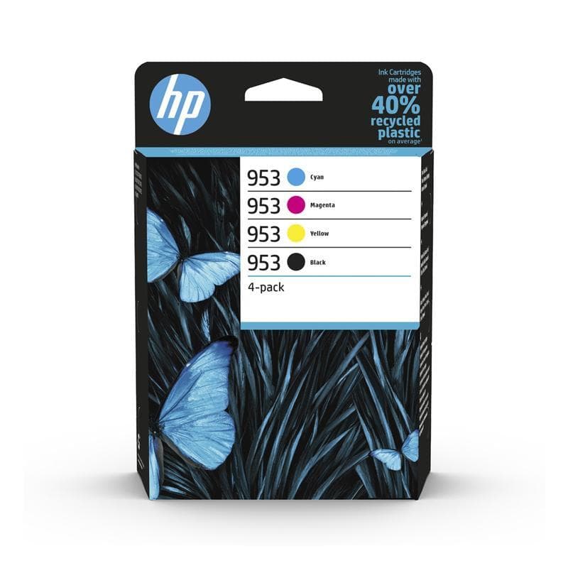 Hp 953 cartuccia ink-jet 4 colori nero giallo ciano magenta