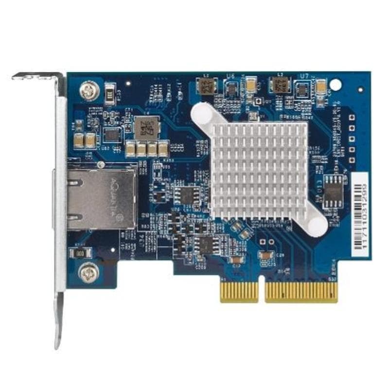 Qnap scheda di rete single-port 10gbe pcie gen3x4 low profile