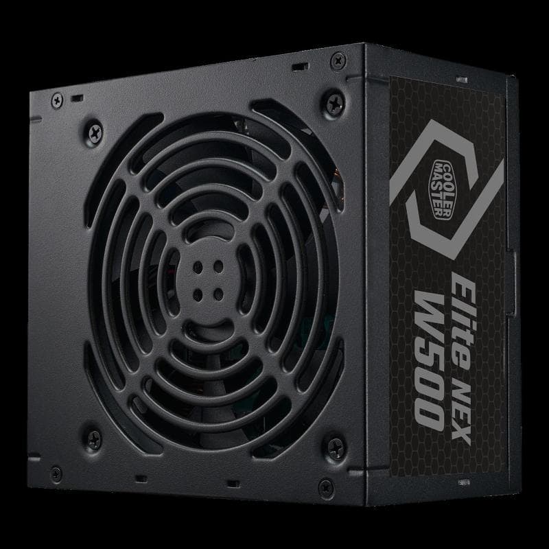 Cooler master elite nex white 230v 500 alimentatore per computer 500w 24-pin atx atx nero