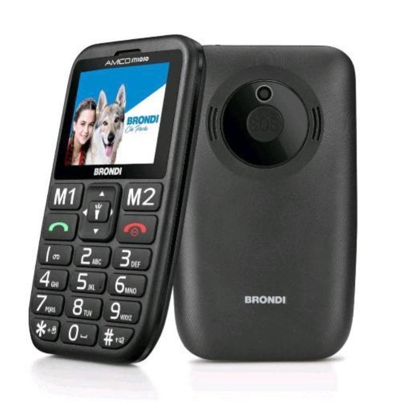 Brondi cellulare amico stiloso nero