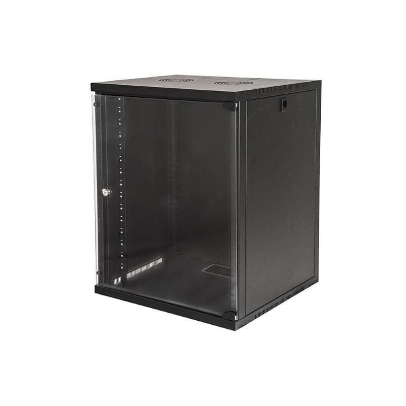 Link armadio rack 19 15 unita da muro (a)750x (l)540 x profondita 600 mm. colore nero