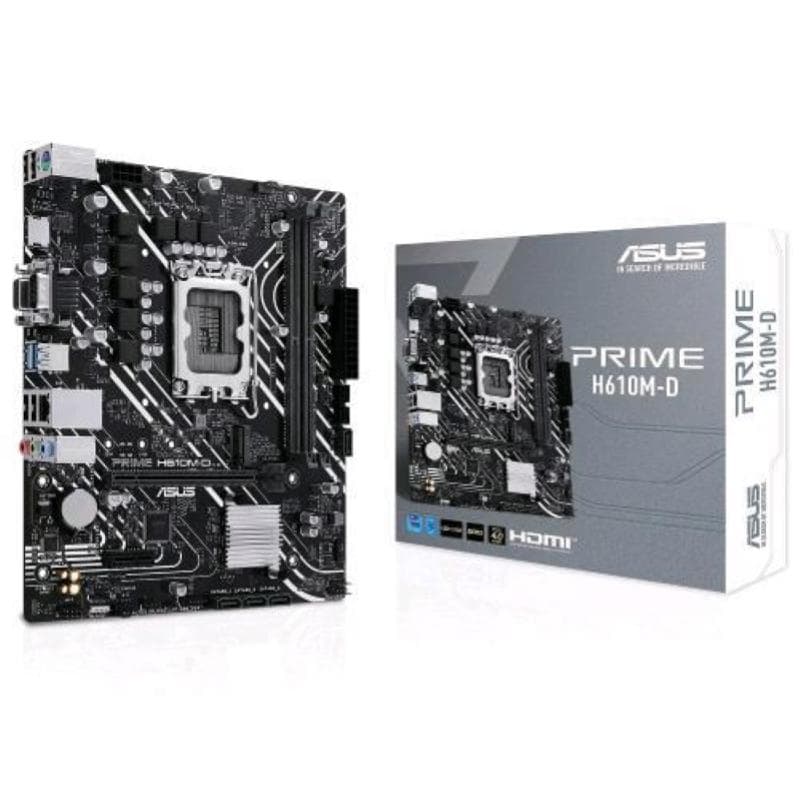 Asus prime h610m-d scheda madre matx intel h610 lga 1700