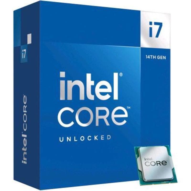 Intel core i7-14700k processore 33mb cache intelligente box