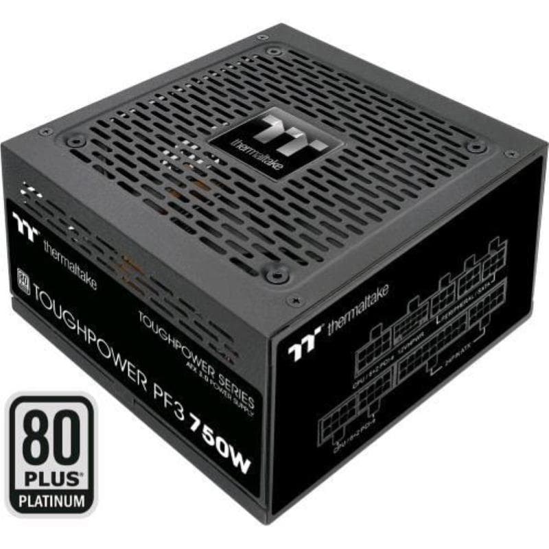 Thermaltake toughpower pf3 750 alimentatore modulare 750 w 80+ platinum atx 3.0 connettore pcie gen 5 pfc attivo black