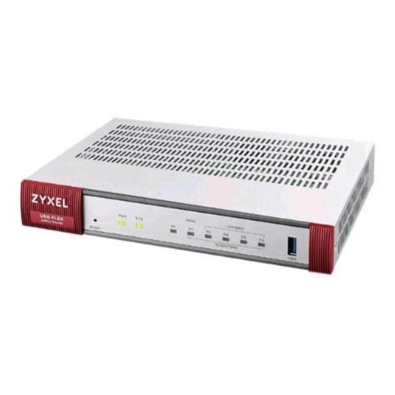 Zyxel usgflex100h usg flex h series 100 firewall 8 porte include 1 anno secur pack