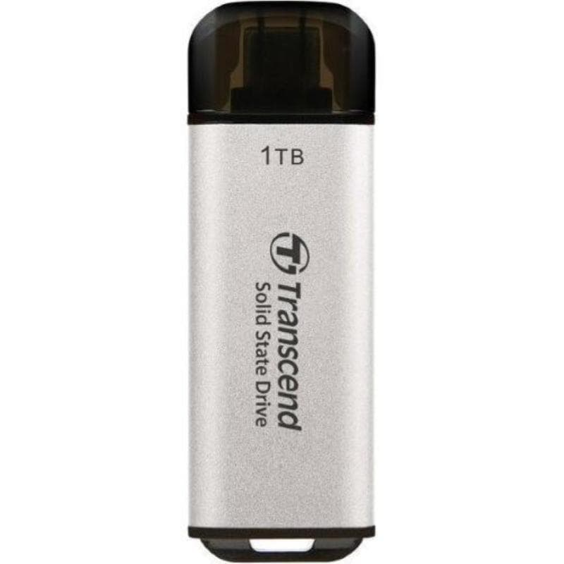 Transcend esd300s ssd esterno 1.000gb usb-c 3.2 gen 2x1 argento