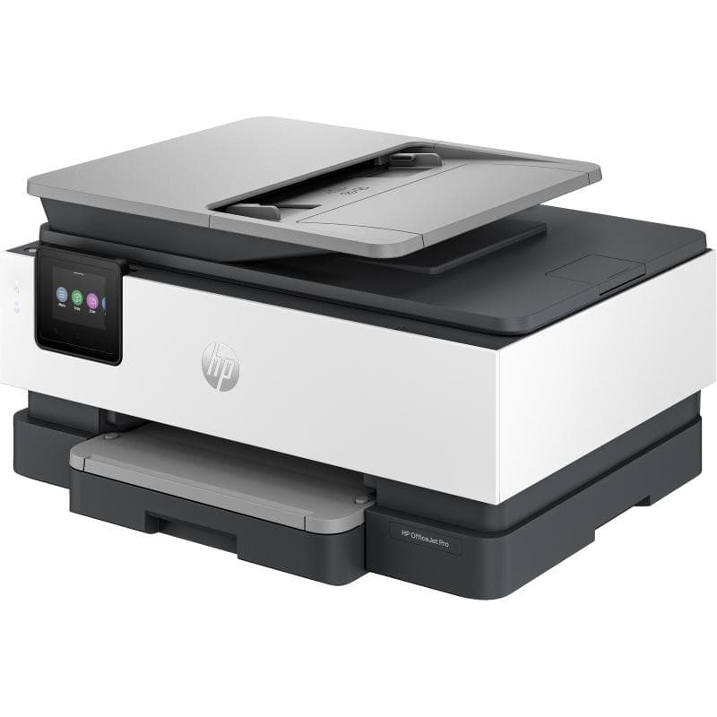 Hp officejet pro 8135e 40q47b, stampante multifunzione a getto d`inchiostro a4 a colori, fronte e retro automatico, 20 ppm, wi-fi, hp smart, 3 mesi di inchiostro instant ink inclusi con hp+, grigia