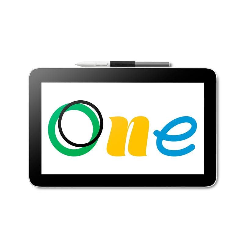 Wacom one 12 pen display tavoletta grafica 11.6 2540 lpi (linee per pollice) 257 x 145mm usb formato a5 4.096 livelli di pressione bianco