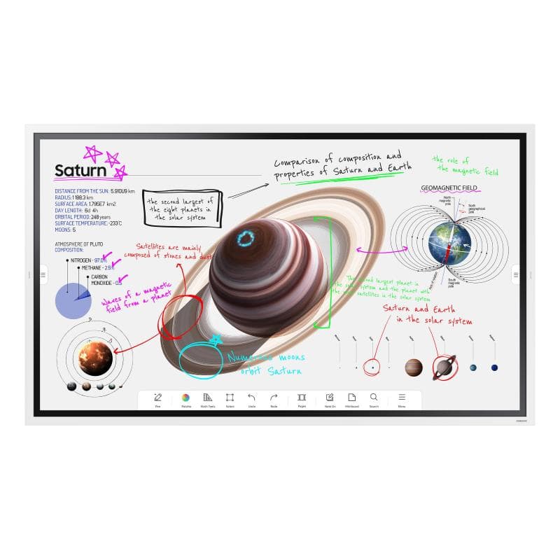 Samsung wm65b display 65`` va wi-fi 500 cd-mÂ² 4k ultra hd touch screen 16-7